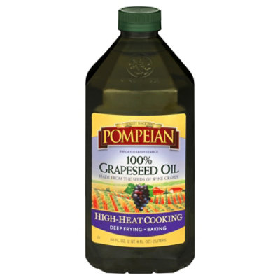 Pompeian Grapeseed Oil Delicate Flavor 68 Fl. Oz. Vons