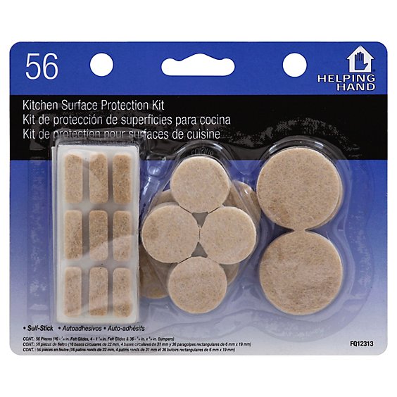 Helping Hand Protection Kit Kitchen Surface 56 Pieces - Each