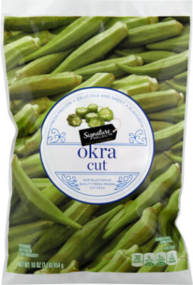 Signature SELECT Okra Cut - 16 Oz - Image 2