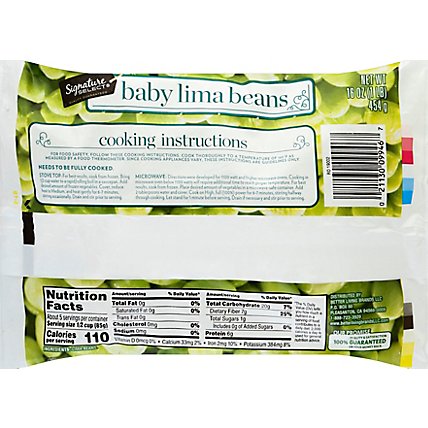 Signature SELECT Lima Beans Baby - 16 Oz - Image 3