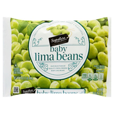 Signature SELECT Lima Beans Baby - 16 Oz - Image 1