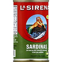 La Sirena Sardines In Tomato Sauce With Jalapeno Can - 5.5 Oz - Image 3