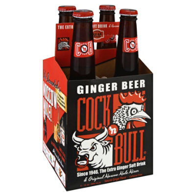 Cocknbull Gingerbeer Soft Drink - 4-6 Fl. Oz.