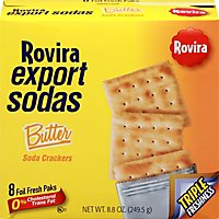 Rovira Export Sodas Crackers Soda Butter Box 8 Count - 8.8 Oz - Image 3