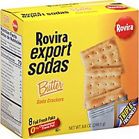 Rovira Export Sodas Crackers Soda Butter Box 8 Count - 8.8 Oz - Image 1