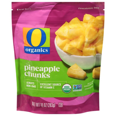O Organics Pineapple Chunks - 10 Oz - Image 2