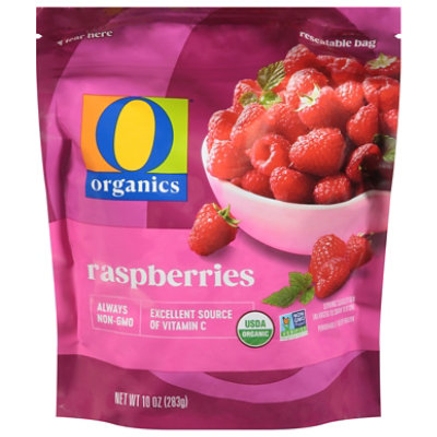 O Organics Raspberries Frozen - 10 Oz - Image 1