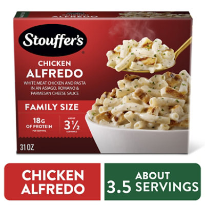 Stouffer's Family Size Chicken Alfredo Frozen Meal - 31 Oz - Image 1