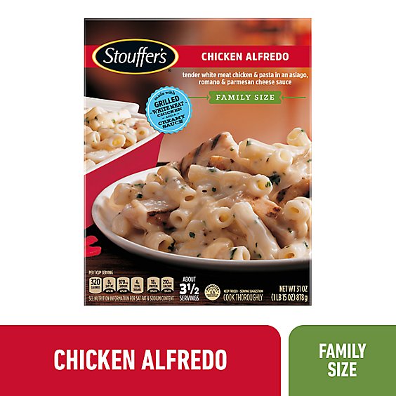 Stouffer's Family Size Chicken Alfredo Frozen Meal - 31 Oz