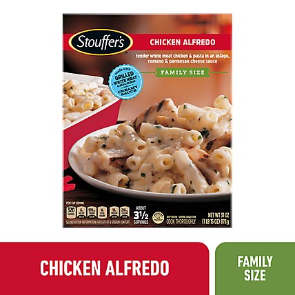 Stouffer's Family Size Chicken Alfredo Frozen Meal - 31 Oz - Image 1