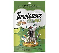 Temptations Mixups Catnip Fever Flavor Crunchy And Soft Cat Treats - 3 Oz