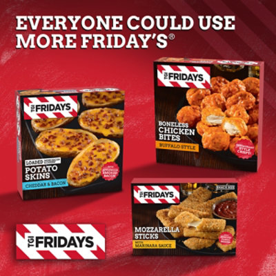 TGI Fridays Mozzarella Sticks Frozen Snacks with Marinara Sauce - 11 Oz - Image 7