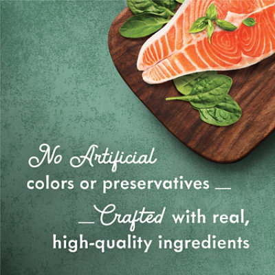 Purina Fancy Feast Wet Cat Medleys Shredded Salmon Fare With Spinach in Broth - 3 Oz - Image 2