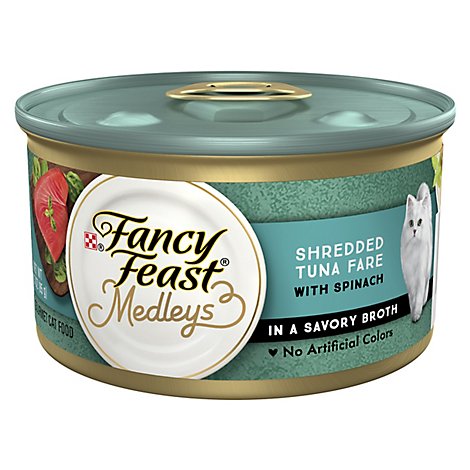 Fancy Feast Cat Food Wet Medleys Tuna Fare - 3 Oz