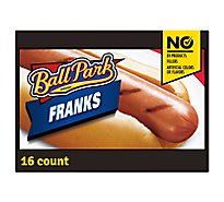 Ball Park Classic Hot Dogs Original Length - 16 Count