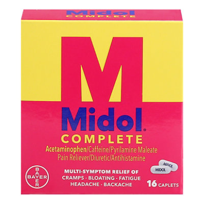 Midol Caps Menstrual Maximum Strength - 16 Count - Image 3