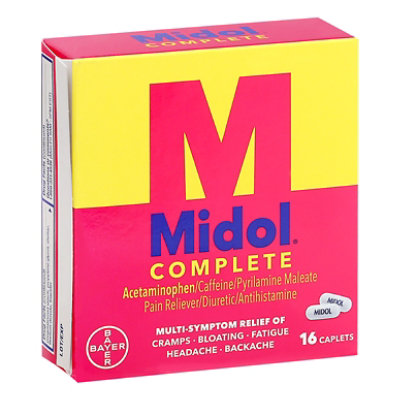 Midol Caps Menstrual Maximum Strength - 16 Count - Image 1