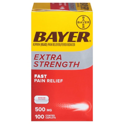 Bayer Caps Aspirin Extra Strength 500mg - 100 Count - Image 3