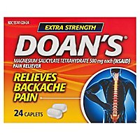 Doans Relieves Backache Pain Extra Strength Caplets - 24 Count - Image 3
