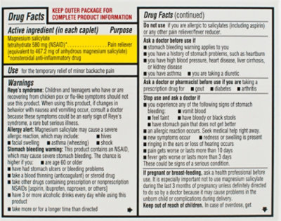 Doans Relieves Backache Pain Extra Strength Caplets - 24 Count - Image 5