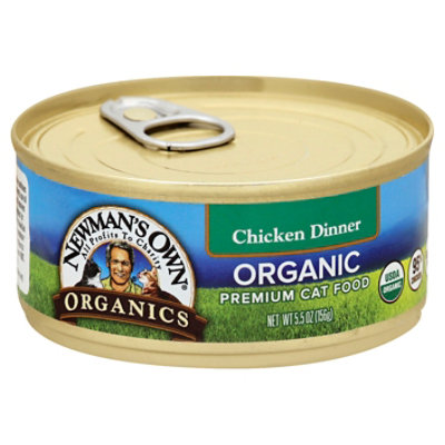 Newman's own 2025 organic cat food