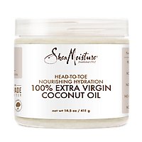 SheaMoisture Coconut Oil 100% Extra Virgin Nourishing Hydration - 15 Oz - Image 2