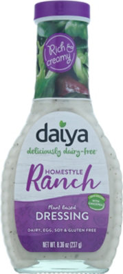 Daiya Dairy Free Homestyle Ranch Vegan Salad Dressing - 8.36 Oz - Image 1