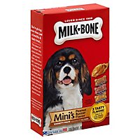 Milk-Bone Flavor Snacks Dog Snacks For All Sizes Minis Peanut Butter Variety Pack - 15 Oz - Image 1