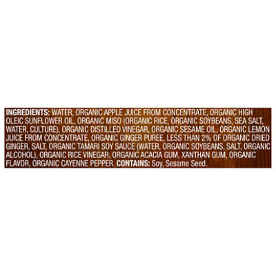 Organicville Vinaigrette Organic Miso Ginger - 8 Fl. Oz. - Image 5