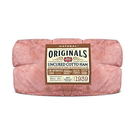Dietz & Watson Originals Ham Cotto Uncured - 0.50 LB
