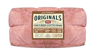 Dietz & Watson Originals Ham Cotto Uncured - 0.50 LB