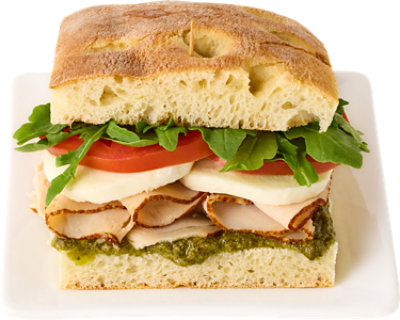ReadyMeals Chicken Caprese Focaccia Sandwich Ready2Eat - Each - Image 1