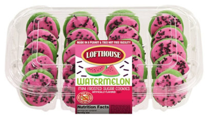 Bakery Cookies Sugar Watermelon Frosted Each Vons