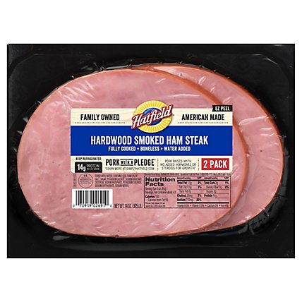 Hatfield Ham Steaks - 14 Oz - Image 1