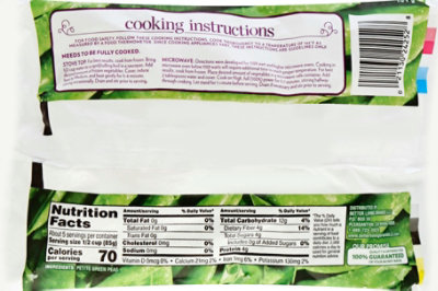 Signature SELECT Whole Petite Green Peas - 16 Oz - Image 3