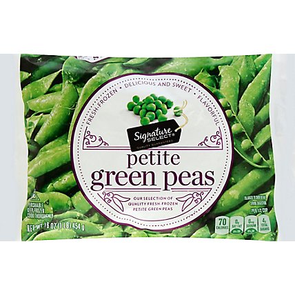 Signature SELECT Whole Petite Green Peas - 16 Oz - Image 2