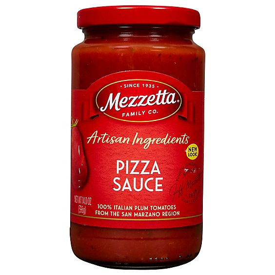 Mezzetta Sauce Pizza Italian Plum Tomatoes - 14 Oz