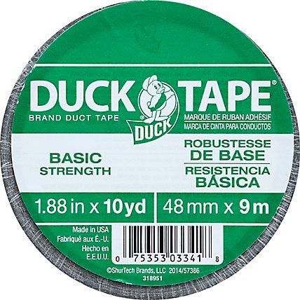 Duck Duct Tape Roll Utility  1.88 Inch x 10 Yard  - Each - Image 2