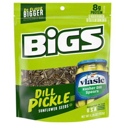 Bigs Sunflower Seeds Vlasic Dill Pickle - 5.35 Oz - Image 1