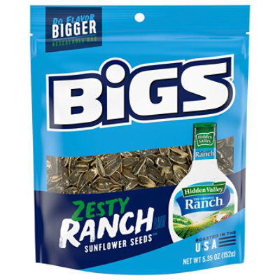 Bigs Sunflower Seeds Zesty Ranch - 5.35 Oz - Image 1