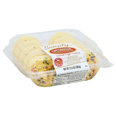Bakery Cookies Frosted Sugar White Simply - Each