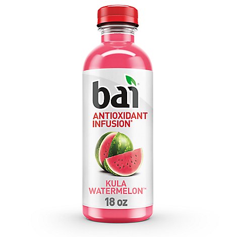 Bai Kula Watermelon Antioxidant Infused Drinks Flavored Water - 18 Fl. Oz.
