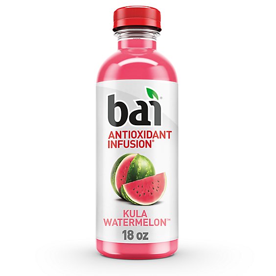 Bai Kula Watermelon Antioxidant Infused Drinks Flavored Water - 18 Fl. Oz.