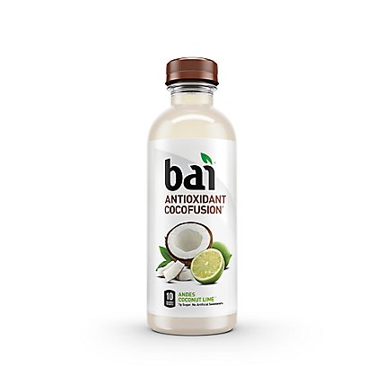 Bai Antioxidant Cocofusion Andes Coconut Lime Coconut Flavored Water Bottle - 18 Fl. Oz. - Image 1
