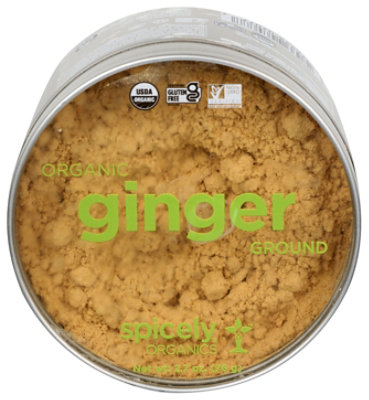 Spicely Organic Ginger Ground In Tin - 2.7 Oz