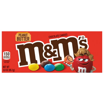 M&MS Peanut Butter Chocolate Candy Box - 3 Oz - Safeway