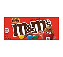 M&MS Peanut Butter Chocolate Candy Box - 3 Oz