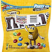 M&Ms Red White & Blue Peanut Patriotic Chocolate Candy Party Size 42 Oz - Image 2
