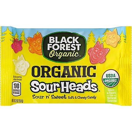 Black Forest Organic Sour Heads - Each - Image 2