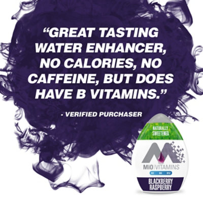 MiO Vitamins Blackberry Raspberry Naturally Flavored & Sweetened Liquid Water Enhancer - 1.62 Fl. Oz. - Image 5